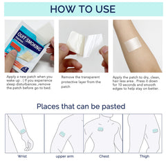 Veakoo Quit Patch individually wrapped patches ensure hygiene and discreet use.