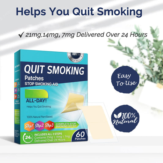 Veakoo Quit Patch Step 2 14mg box supports gradual reduction.