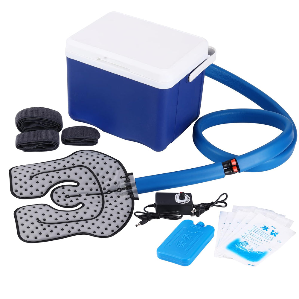Veanvoky cold therapy machine with 8L capacity for targeted post-surgery relief