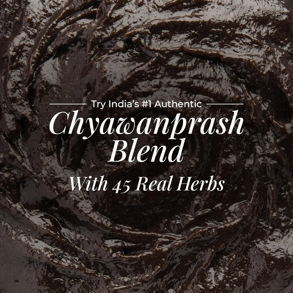 VEDA Premium Chyawanprash amber bottle on shelf signaling premium quality.