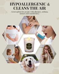 Gift packaging for Veda Tinda Scent candles adds an elegant present.