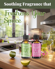 VEDA TINDA SCENT lime oil bottle for refreshing diffusion and odor control
