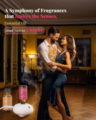 Romantic rose diffuser setup by VEDA TINDA SCENT for intimate evenings