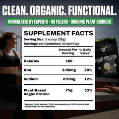 VEDGE plant protein ingredients pea pumpkin sunflower complete amino acids balance