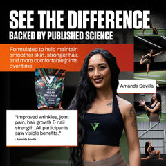 VEDGE vegan collagen powder ingredients highlight plant-based peptides.