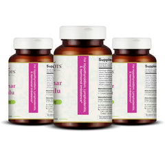 Vedikroots Kanchnar Guggulu packaging front suggesting natural wellness and hormonal balance
