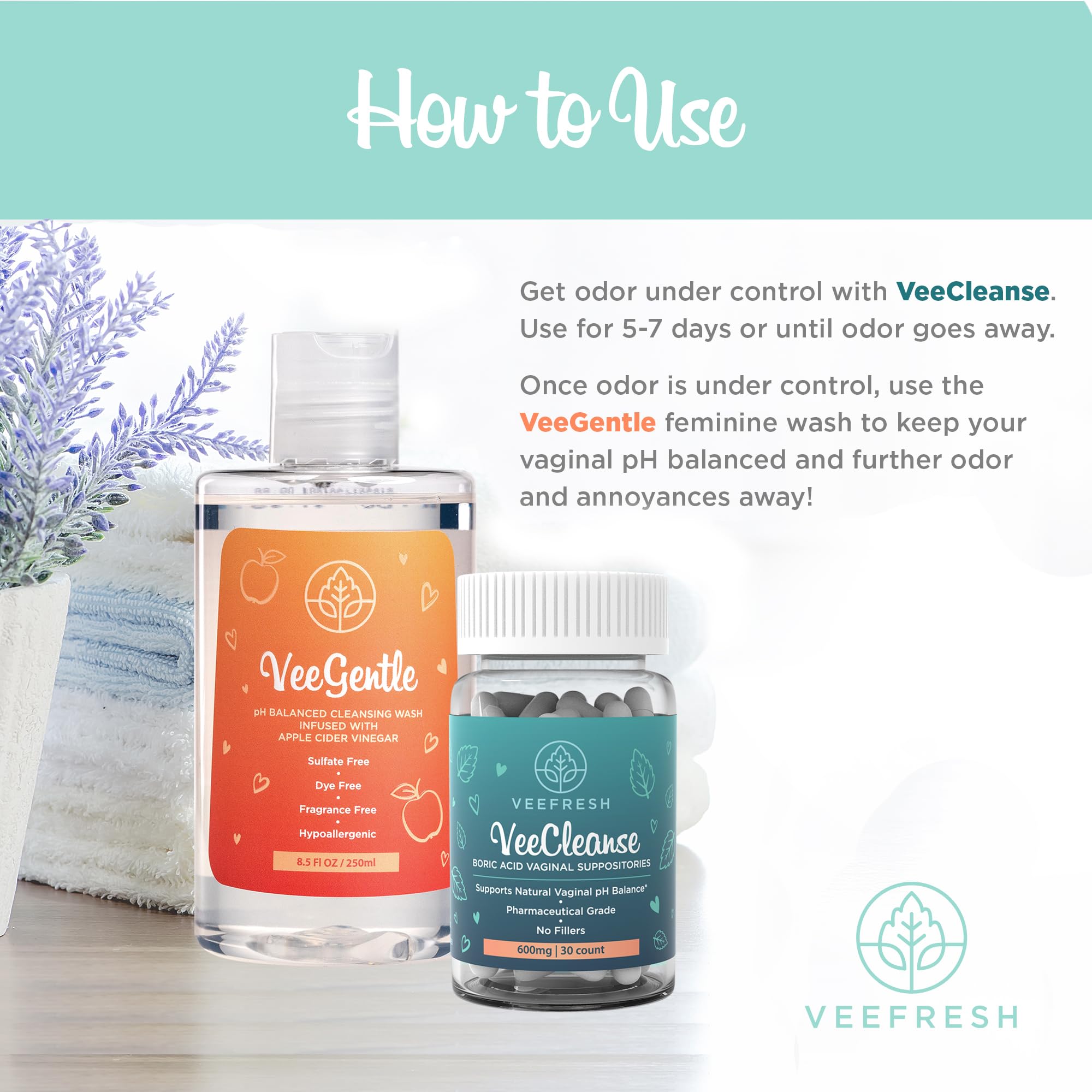 Daily wash scene shows fresh, clean routine for comfortable everyday wear