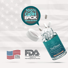 VeeFresh VeeCleanse boric acid suppositories ingredients list highlights simple formulation.