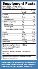 Vega Sport Berry protein smoothie with vibrant color and texture.