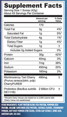 Vega Sport NSF Certified label close-up on packaging.