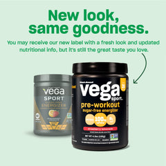 Vega pre-workout being mixed in water demonstrates quick hydration during sessions.