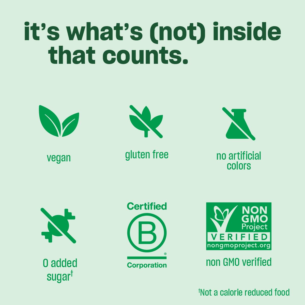 Vega packaging closeup reinforces brand trust and ingredient transparency.