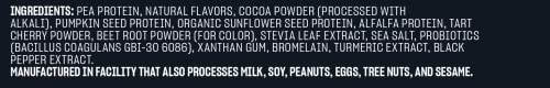 Vega Sport Mocha smoothie with coconut oil idea for extra fat
