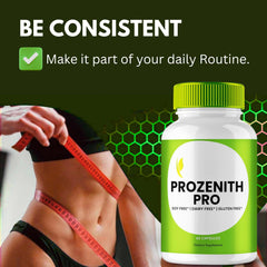 Softgel texture of VegHerbs Original Prozenith Pro capsules for easy swallowing