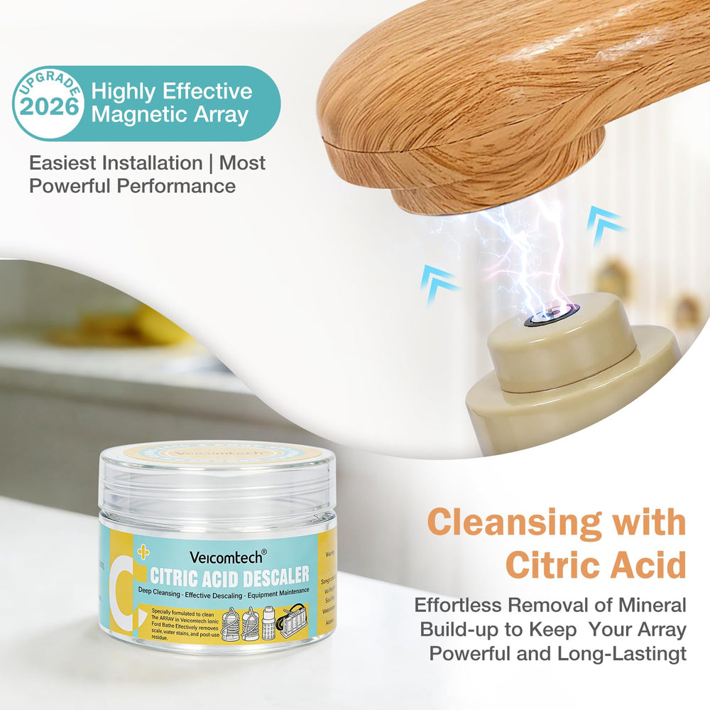 Veicomtech Lemon acid descaler keeps the device clean and ready