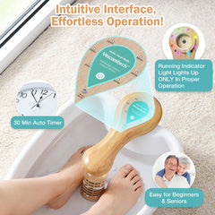 Veicomtech One-touch operation enables quick 30-minute sessions at home