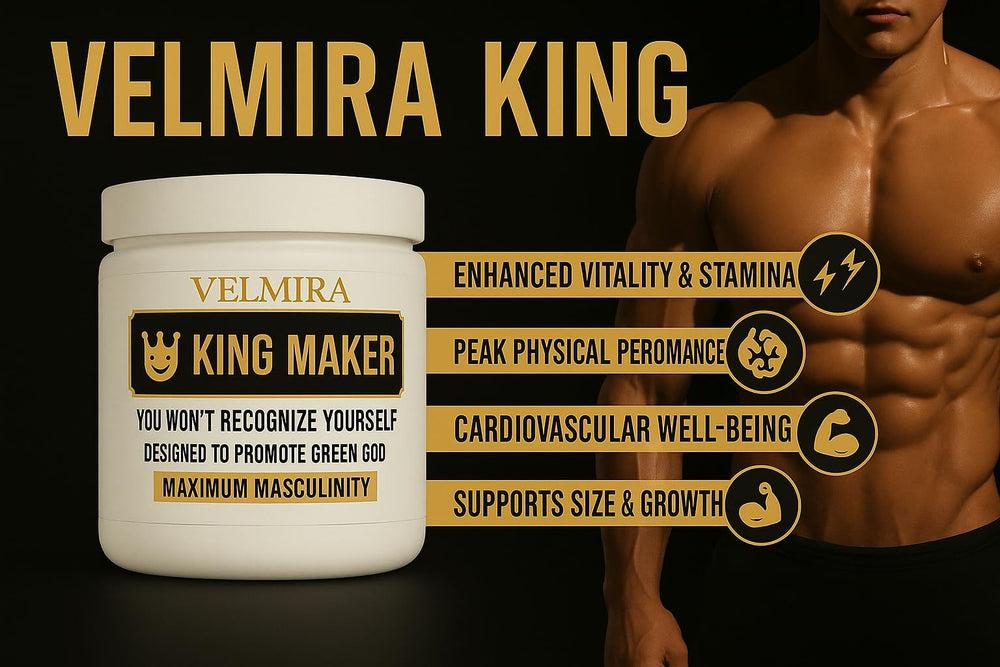 Velmira King Maker zinc-magnesium minerals underpins muscle function.