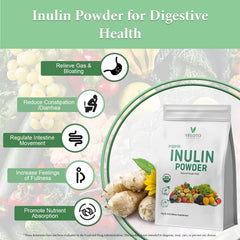 VELOTO Inulin Powder blended into a smoothie for texture and nutrition.