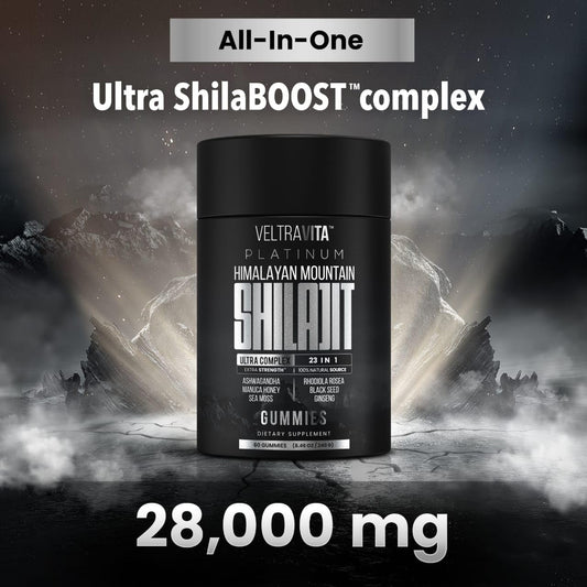 VeltraVita Himalayan Shilajit resin gummies highlight energy-boosting blend