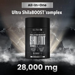 VeltraVita Himalayan Shilajit resin gummies highlight energy-boosting blend