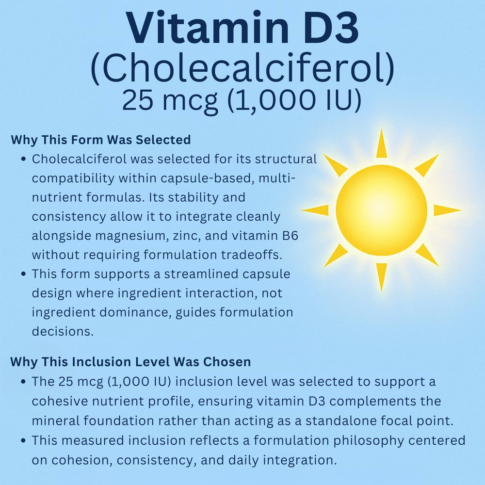 Venasolla zinc picolinate detail highlighting essential mineral support
