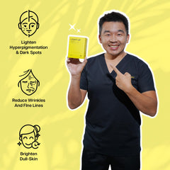 Ventamin Light Up lemon green tea drink highlighting hydration and flavor.