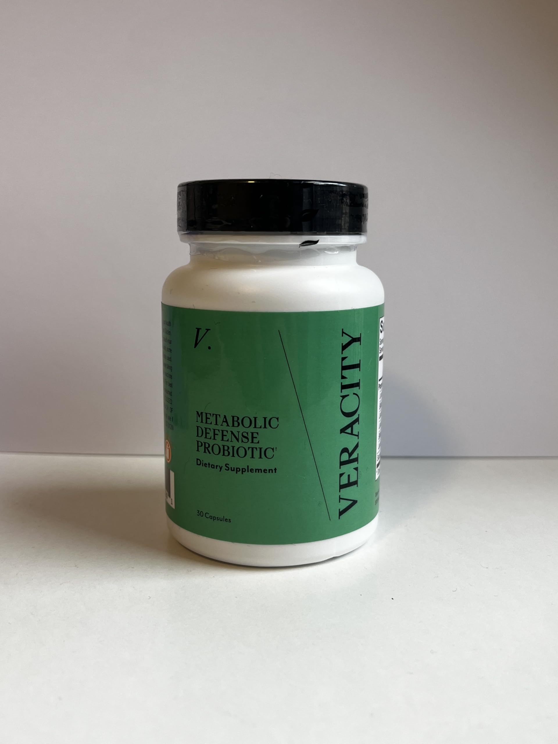 Lifestyle shot of morning routine with Veracity Metabolic Defense.