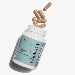 Veracity SelfCare Fatigue Ease unboxing scene suggesting straightforward use