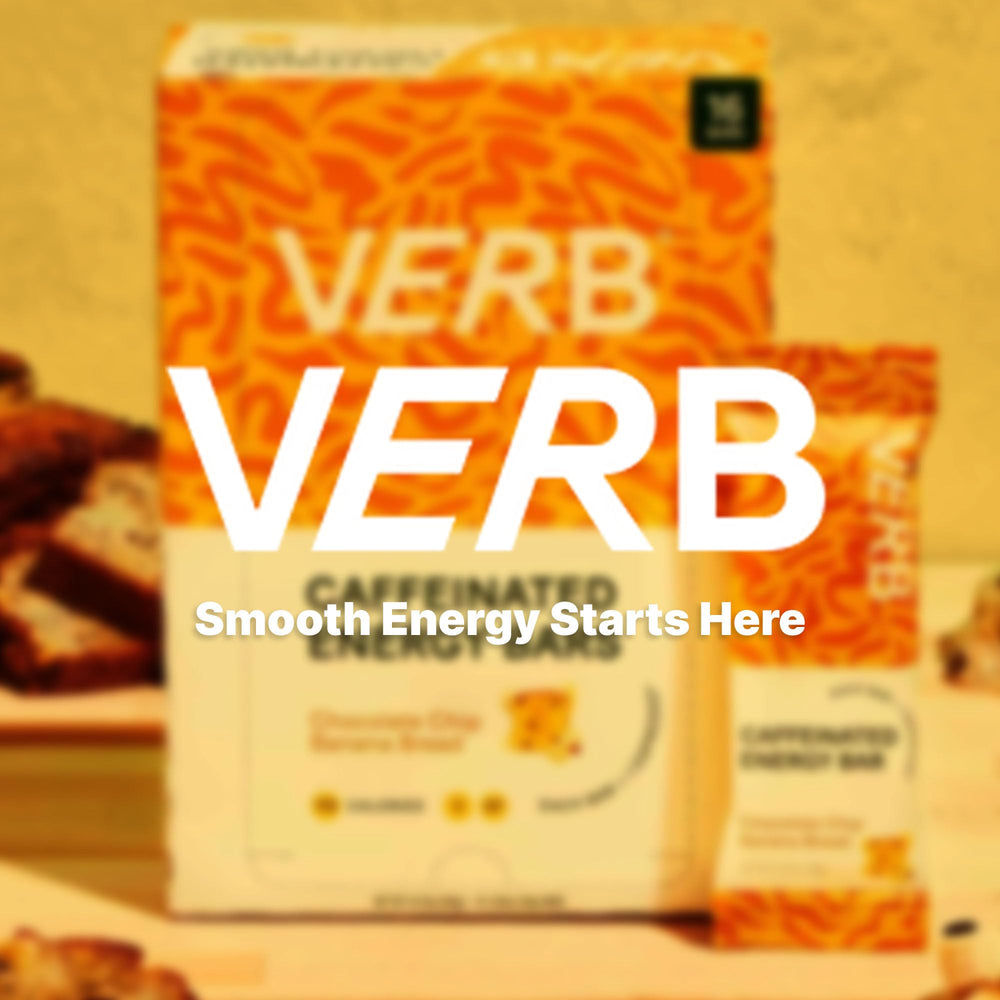 Verb Caffeinated Energy Bar nutrition facts highlight caffeine from green tea