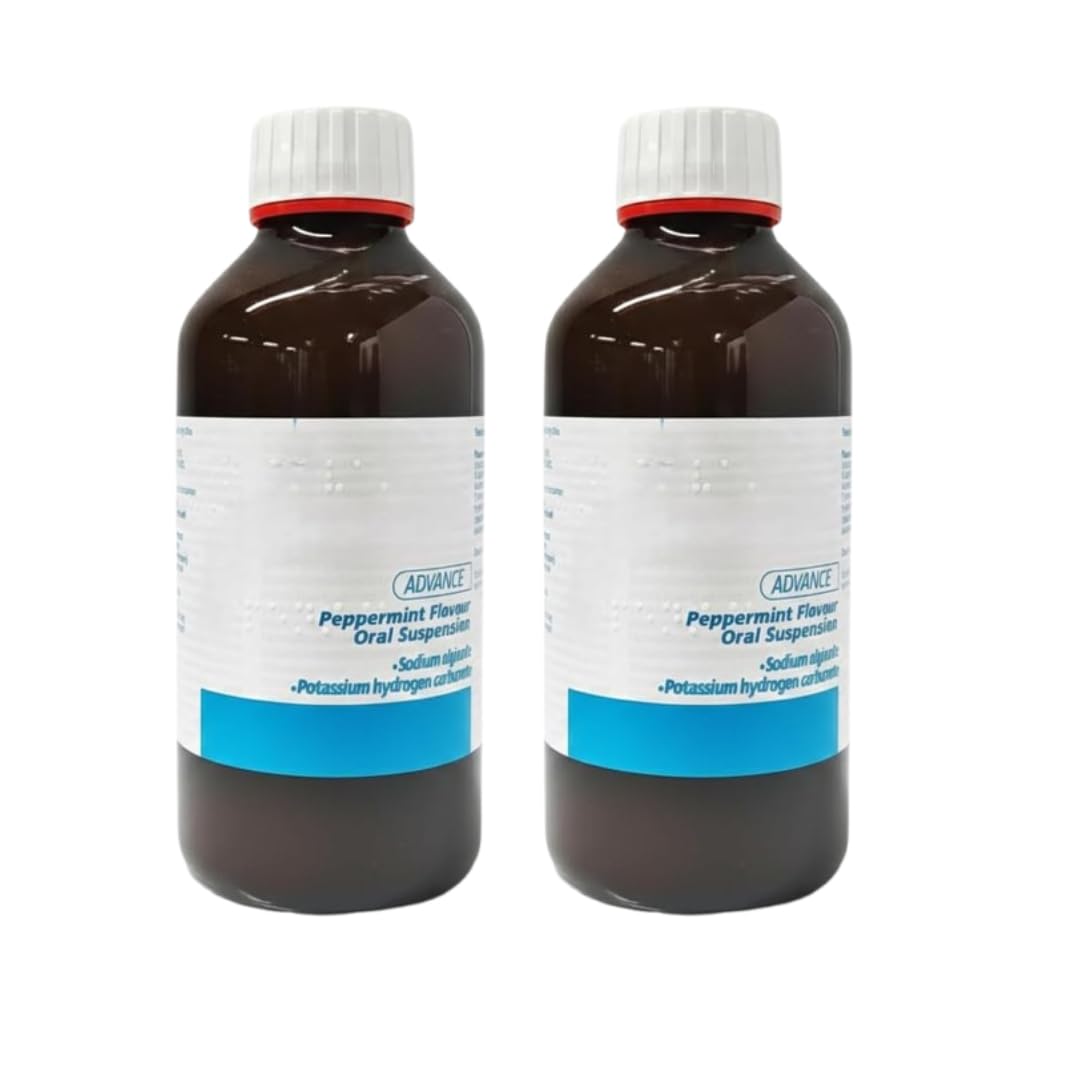 VERBASA CONFEC GAV Advance peppermint bottle shows a refreshing flavor and convenient 500ml capacity.