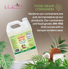 Verdana MCT oil coffee-addition provides a clean energy lift with a light mouthfeel.
