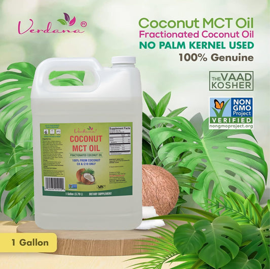 Verdana MCT oil colorless-odorless highlights a versatile oil ideal for smooth blends.