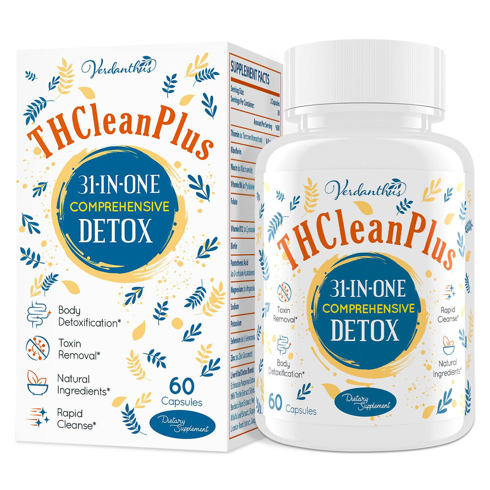 Verdanthus 31-in-One Detox bottle front showing the full-body detox option