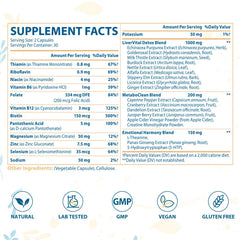 Close-up of Verdanthus detox capsules highlighting a potent herbal formula
