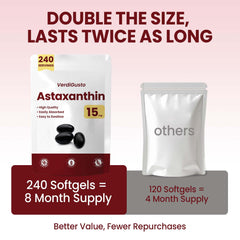 VerdiGusto antioxidant capsule detail reflecting product quality