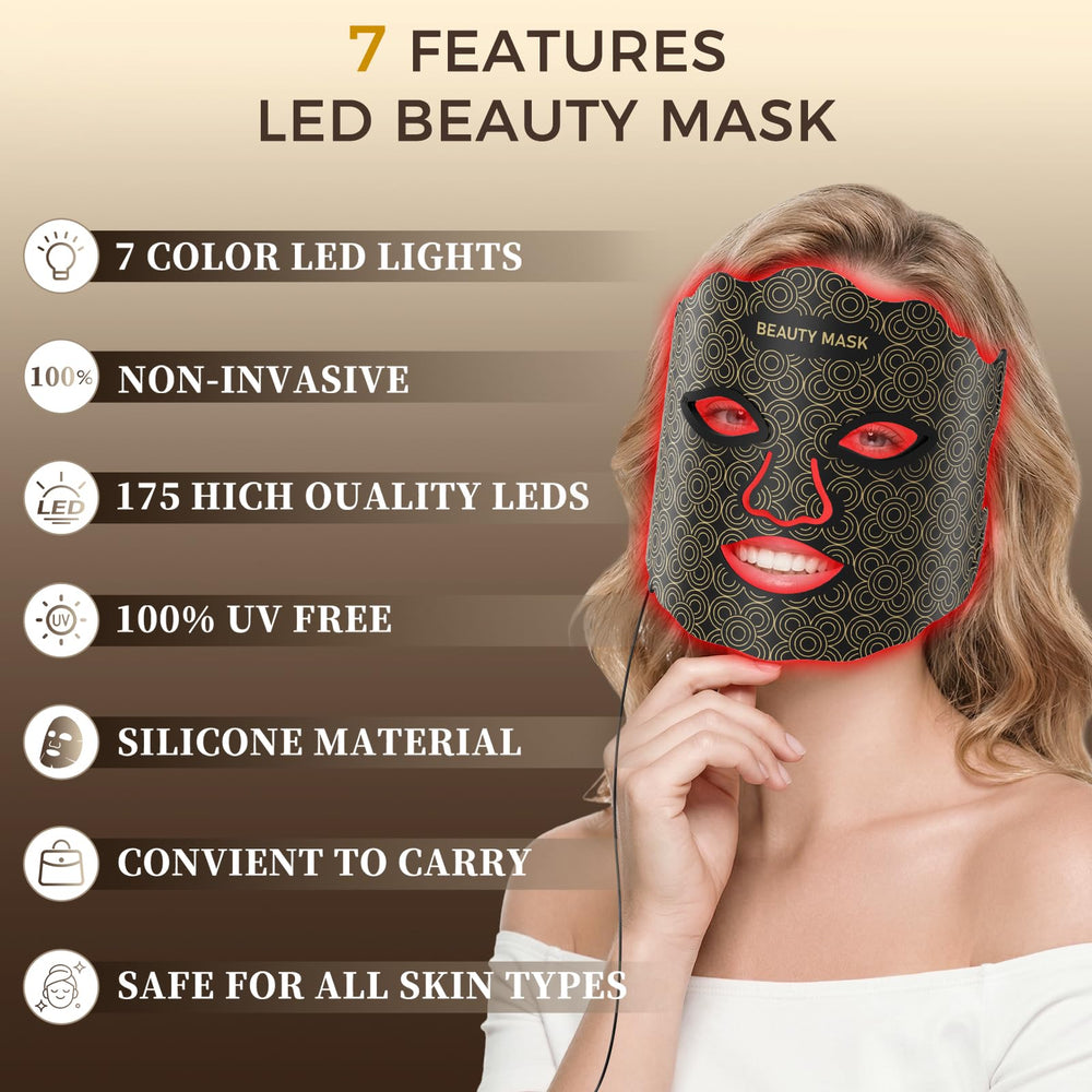 Verfubo red light mask charging via USB-C for quick setup