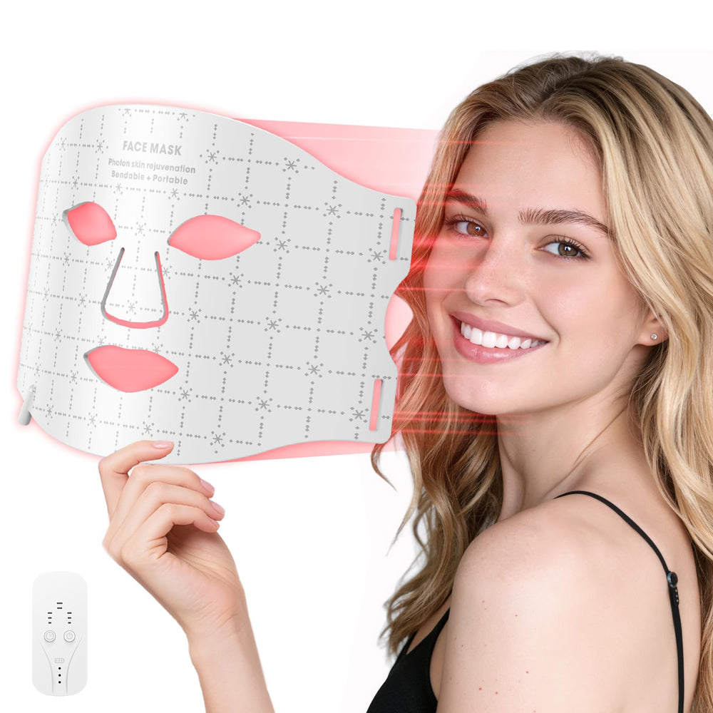 Verfubo red light face mask for at-home skin rejuvenation