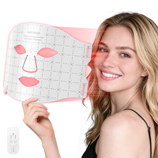 Verfubo red light face mask for at-home skin rejuvenation