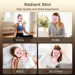 Verfubo soft silicone mask contours for comfortable therapy sessions