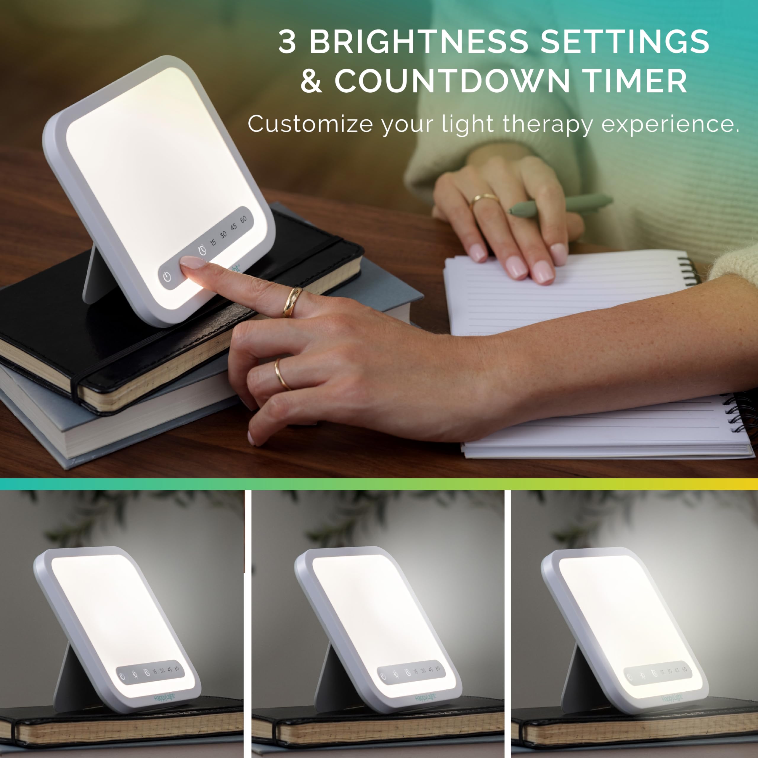 Verilux HappyLight Mini delivers 10,000 lux for home or office use