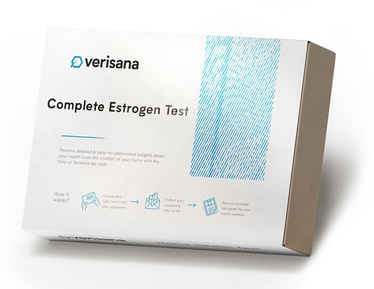 Verisana Complete Estrogen Test — urine sample collection at home for convenient screening