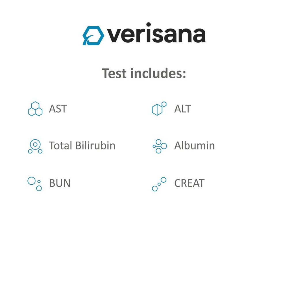 Verisana lab analysis report with six markers for clarity