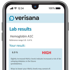 Verisana sample collection at home process showing convenience and simplicity