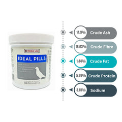 Versele-Laga Ideal Pills pigeons daily-use scene for supplementation