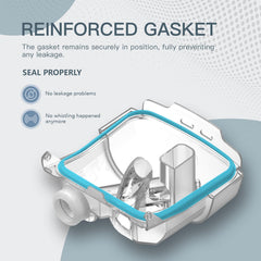 Closeup of the reinforced gasket on the Verybegin adapter.