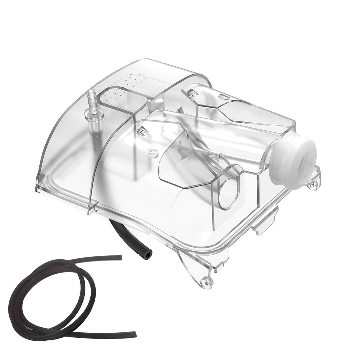 Verybegin replacement tubing adapter fits AirSense 11 and AirCurve 11 units for seamless compatibility.
