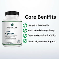 VESALIX non-GMO vegetarian capsules image, supports clean daily wellness