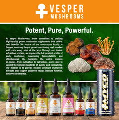 Vesper Gold Metal drops being dispensed scene suggests fast absorption.