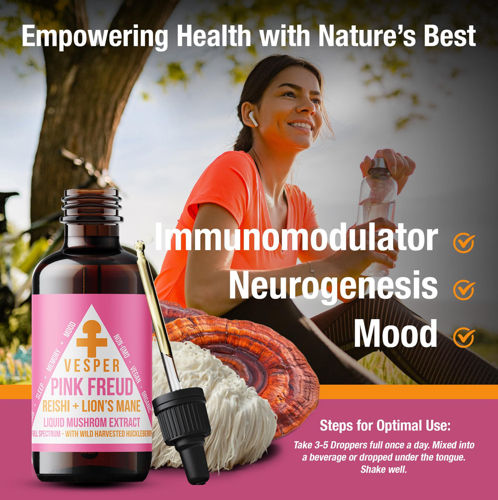 Vesper Pink Freud infusion with wild huckleberries provides natural flavor and antioxidants