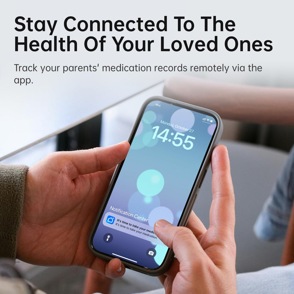 VEXA VitaMate28 app dashboard enables remote monitoring at a glance.